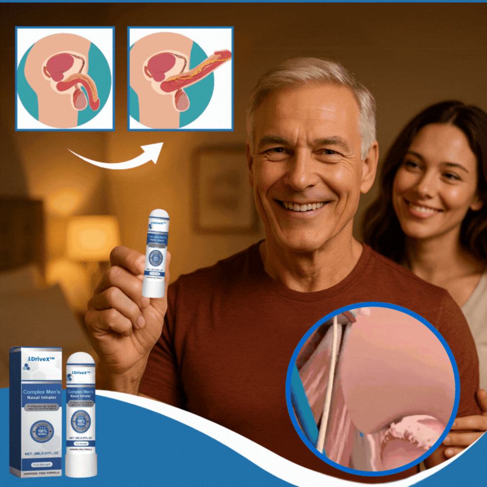 DriveX™ | Προκαλεί “πέτρινη” στύση σε 5 λεπτά - 100% χωρίς χάπια!