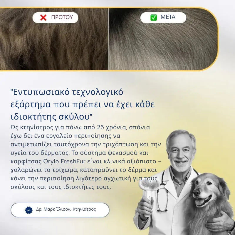 Pet Comb Mist Set